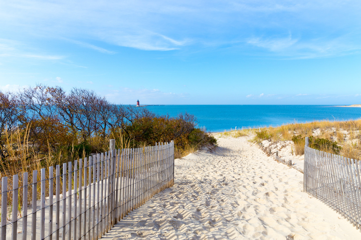 Sand and Oceanfront View